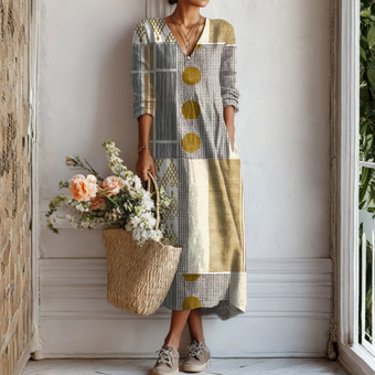 Gris Beige a Rayas