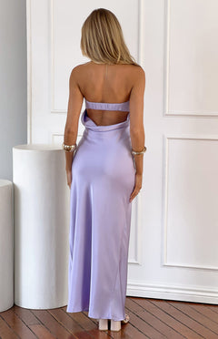 Maiah Lilac Maxi Dress