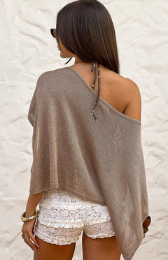 My Love White Ruffle Micro Shorts