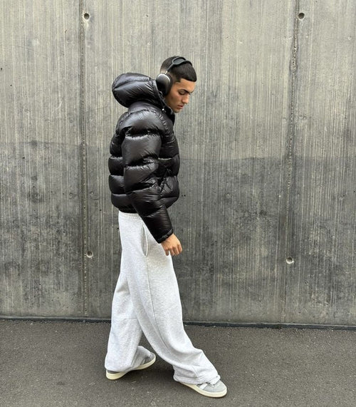 Adrián | Chaqueta de Plumas Hombre con Capucha Acolchada