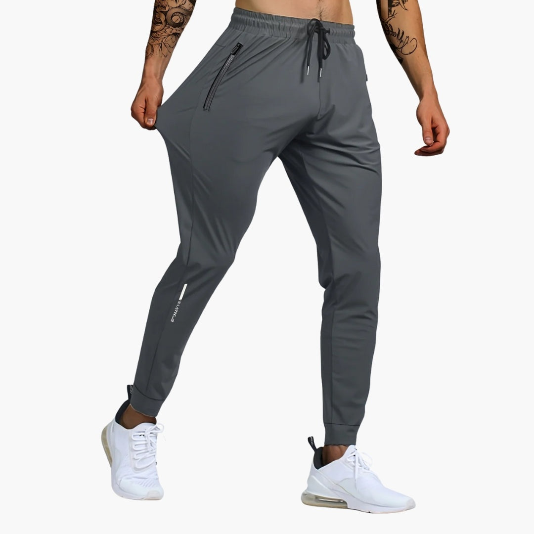 Adrián | Pantalón Deportivo Hombre Running Bolsillos Cremallera