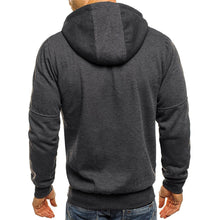 Adrián | Sudadera con Cremallera Hombre con Capucha Multibolsillos