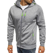 Adrián | Sudadera con Cremallera Hombre con Capucha Multibolsillos