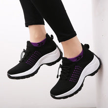 Adriana | Zapatillas Plataforma Deportivas Mujer Cordones Tejido