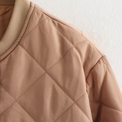 Aitana | Chaqueta Bomber Acolchada Mujer Cuello Redondo