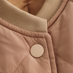 Aitana | Chaqueta Bomber Acolchada Mujer Cuello Redondo