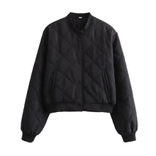 Aitana | Chaqueta Bomber Acolchada Mujer Cuello Redondo