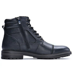Aitor | Botas de Trabajo Hombre Cuero con Cremallera Lateral