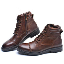 Aitor | Botas de Trabajo Hombre Cuero con Cremallera Lateral