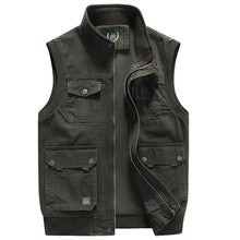 Aitor | Chaleco Militar Multipocket Hombre Cremallera