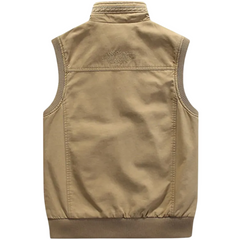 Aitor | Chaleco Militar Multipocket Hombre Cremallera