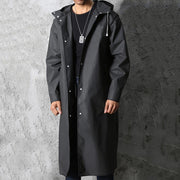 Aitor | Chubasquero Largo Impermeable Hombre con Capucha