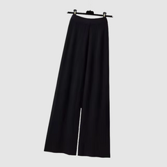 Alma | Conjunto de Punto Mujer 3 Piezas Chaleco Floral Pantalón Ancho