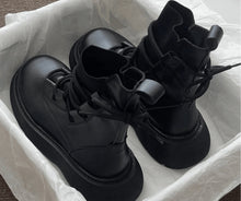 Amaia | Botas Militares Plataforma Mujer con Cordones y Hebillas