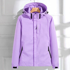 Amaia | Chaqueta Impermeable con Capucha Mujer Cortavientos