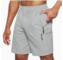Andrés | Pantalón Corto Deportivo Hombre Bolsillos con Cremallera
