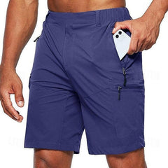 Andrés | Pantalón Corto Deportivo Hombre Bolsillos con Cremallera