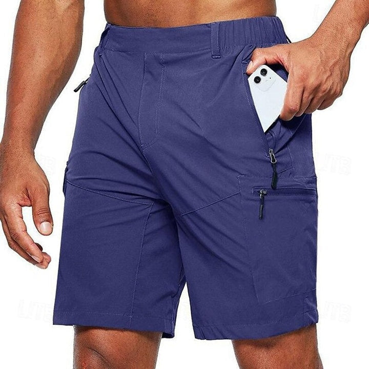 Andrés | Pantalón Corto Deportivo Hombre Bolsillos con Cremallera