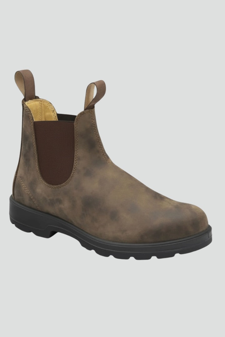 Ariadna | Botas Chelsea de Piel Mujer Slip-On Suela Gruesa