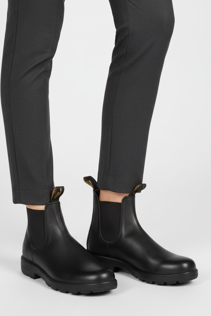 Ariadna | Botas Chelsea de Piel Mujer Slip-On Suela Gruesa