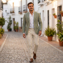Arturo | Blazer Americana Ligera Hombre Corte Entallado