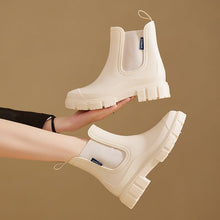 Claudia | Botas Chelsea de Agua Impermeables Mujer Plataforma