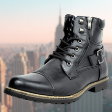 Arturo | Botines de Trabajo Hombre Piel Cremallera Lateral
