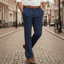 Arturo | Pantalón de Vestir con Pinzas Hombre Corte Slim