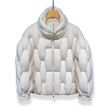 Berta | Chaqueta de Plumas Oversize Mujer Cuello Alto Cremallera