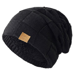 Berta | Gorro de Punto con Forro Polar Unisex Ajuste Suelto