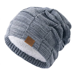 Berta | Gorro de Punto con Forro Polar Unisex Ajuste Suelto