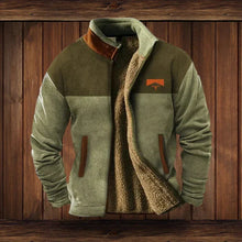 Biel | Cazadora de Borreguito Hombre Invierno Estampado Étnico