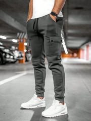 Biel | Pantalón Chándal Hombre Cargo Bolsillos Laterales