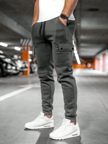 Biel | Pantalón Chándal Hombre Cargo Bolsillos Laterales