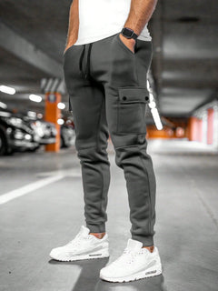Biel | Pantalón Chándal Hombre Cargo Bolsillos Laterales