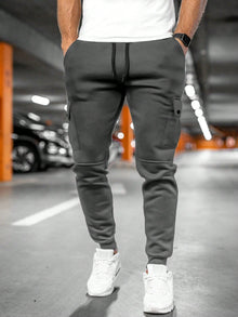 Biel | Pantalón Chándal Hombre Cargo Bolsillos Laterales