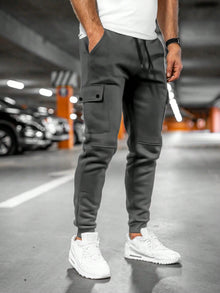 Biel | Pantalón Chándal Hombre Cargo Bolsillos Laterales