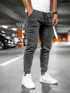 Biel | Pantalón Chándal Hombre Cargo Bolsillos Laterales