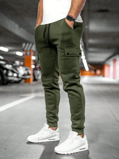 Biel | Pantalón Chándal Hombre Cargo Bolsillos Laterales