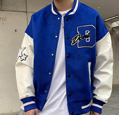Biel | Varsity Jacket Hombre Bordado Oversize