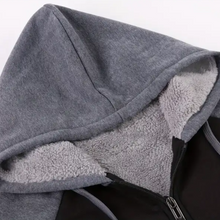 Borja | Sudadera con Cremallera Hombre Forro Sherpa con Capucha