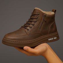 Bruno | Botines de Piel con Forro Hombre Cremallera Lateral