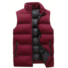 Bruno | Gilet Acolchado Hombre Cuello Alto Cremallera