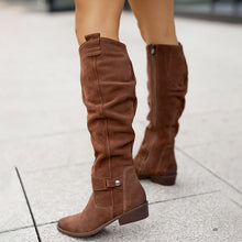 Candela | Botas de Ante Caña Alta Mujer de Invierno