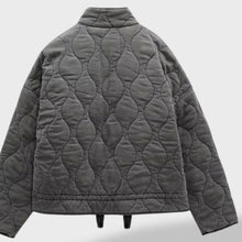 Celia | Chaqueta Acolchada Corta Mujer Cuello Mao Cremallera
