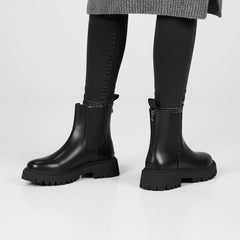 Celia | Chelsea Boots Mujer Suela Gruesa Punta Redonda