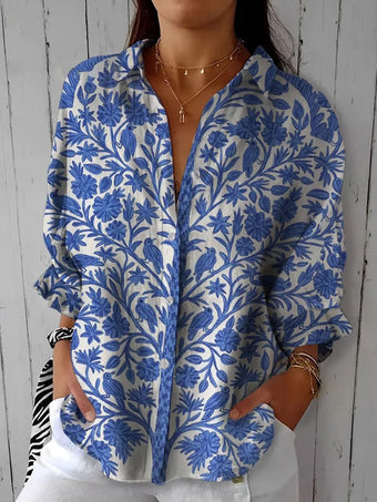 Azul floral