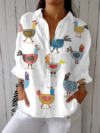 Blanco con animales