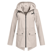 Covadonga | Chubasquero Impermeable Mujer con Capucha Cremallera
