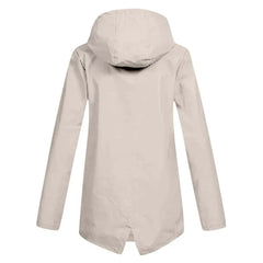 Covadonga | Chubasquero Impermeable Mujer con Capucha Cremallera